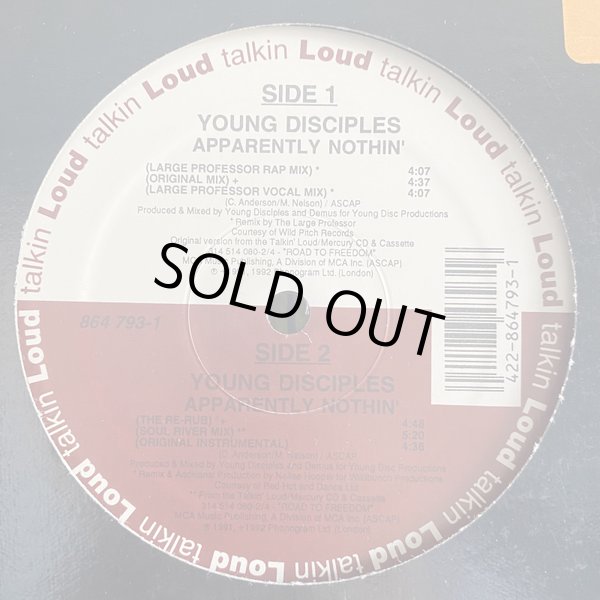 画像2: Young Disciples - Apparently Nothin' (Remixes)  12"