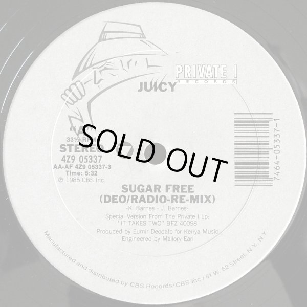 画像1: Juicy - Sugar Free/Bad Boy  12"