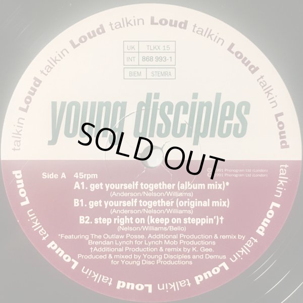 画像2: Young Disciples - Get Yourself Together/Step Right On  12"