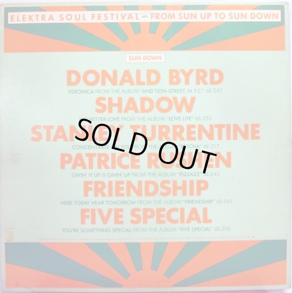 画像2: V.A. - Elektra Soul Festival From Sun Up To Sun Down  LP