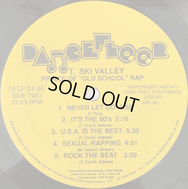 画像3: T. Ski Valley - Prince Of "Old School" Rap  LP
