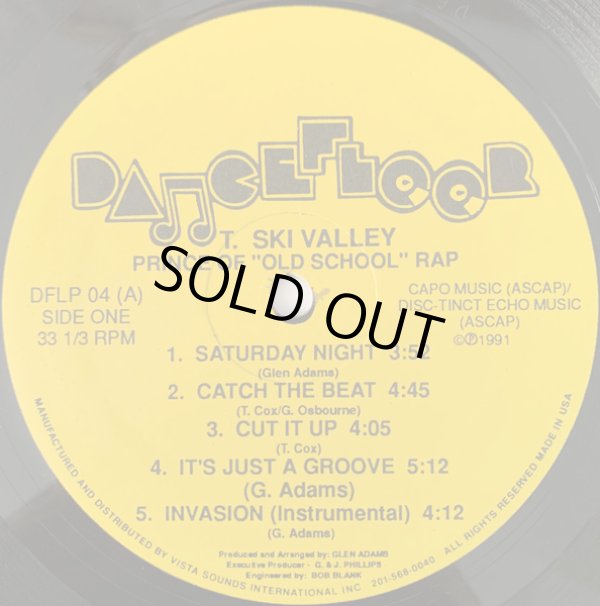 画像2: T. Ski Valley - Prince Of "Old School" Rap  LP