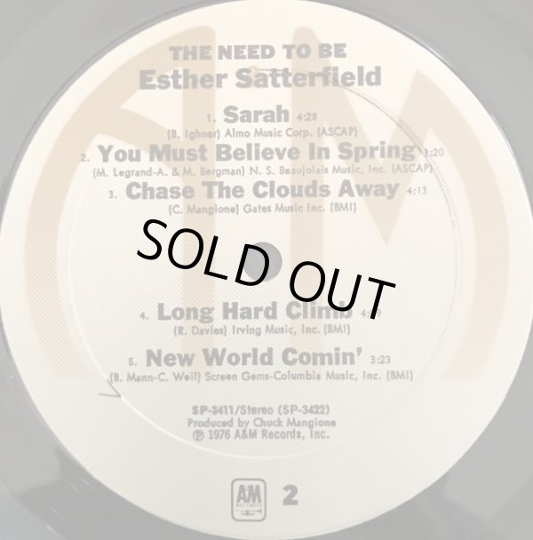 画像3: Esther Satterfield - The Need To Be  LP