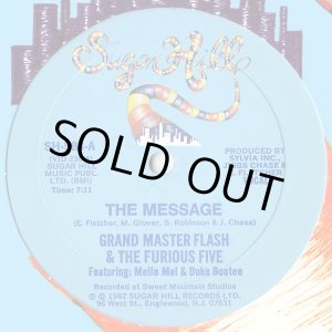 画像: Grand Master Flash & The Furious Five Feat.: Melle Mel & Duke Bootee - The Message 12"