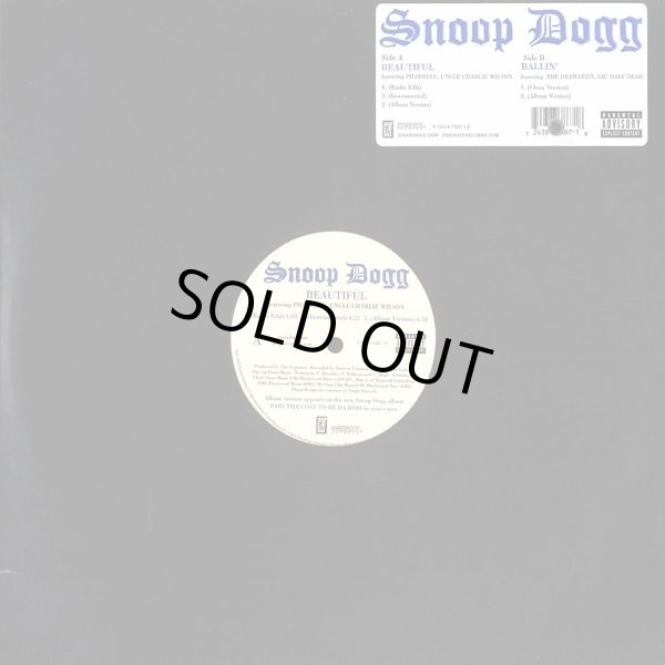 画像1: Snoop Dogg - Beautiful/Ballin'  12"
