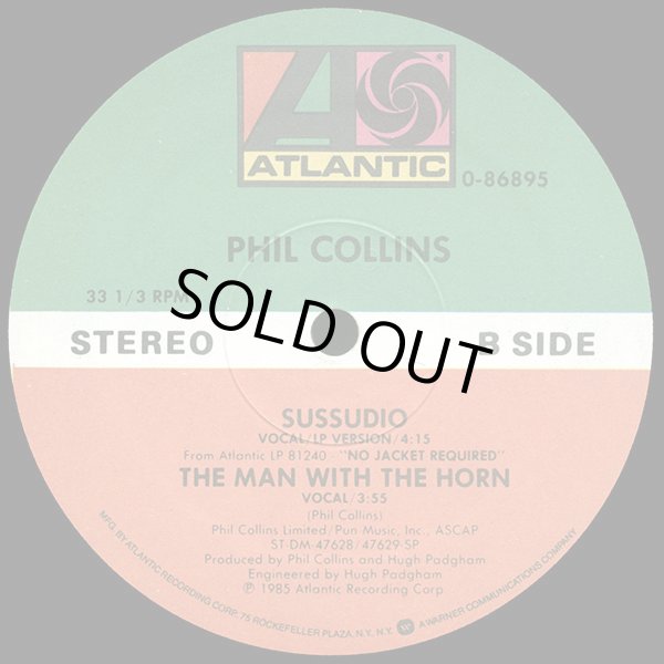 画像2: Phil Collins - Sussudio/The Man With The Horn  12"