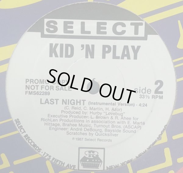 画像2: Kid 'N Play - Last Night  12"