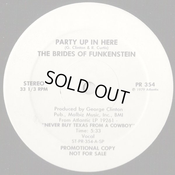 画像1: The Brides Of Funkenstein - Party Up In Here  12"
