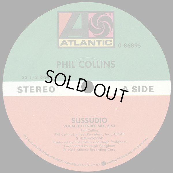 画像1: Phil Collins - Sussudio/The Man With The Horn  12"