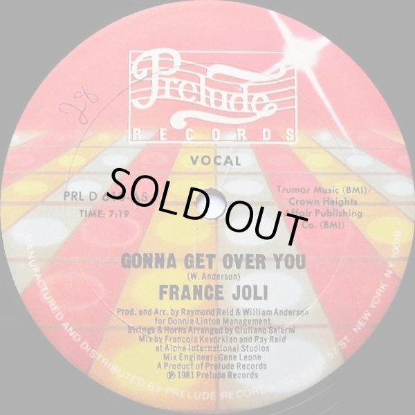 画像1: France Joli - Gonna Get Over You  12"