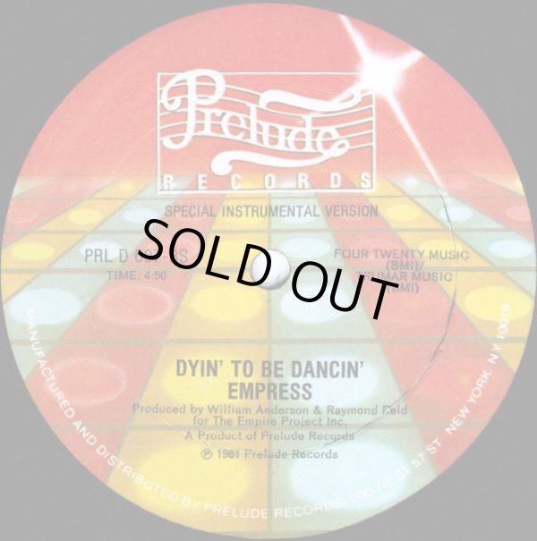 画像2: Empress - Dyin' To Be Dancin'  12"