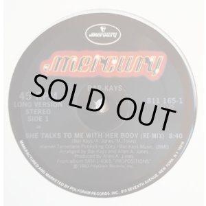 画像: Bar-Kays - She Talks To Me With Her Body (Re-Mix)/Propositions 12"