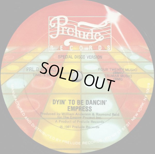 画像1: Empress - Dyin' To Be Dancin'  12"