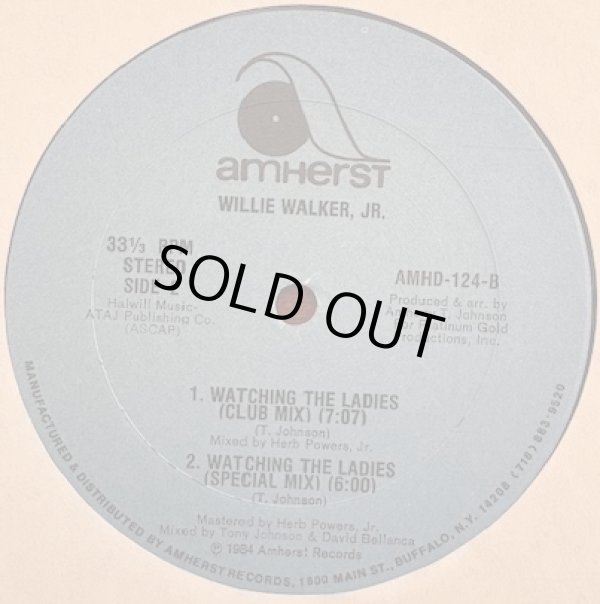 画像2: Willie Walker, Jr. - Watching The Ladies 12" 