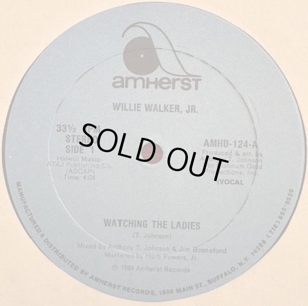 画像1: Willie Walker, Jr. - Watching The Ladies 12" 