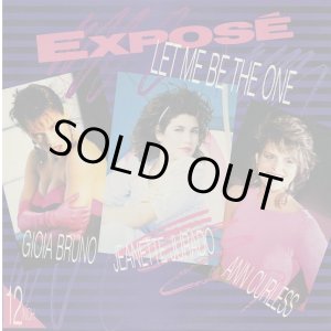 画像: Exposé - Let Me Be The One  12"