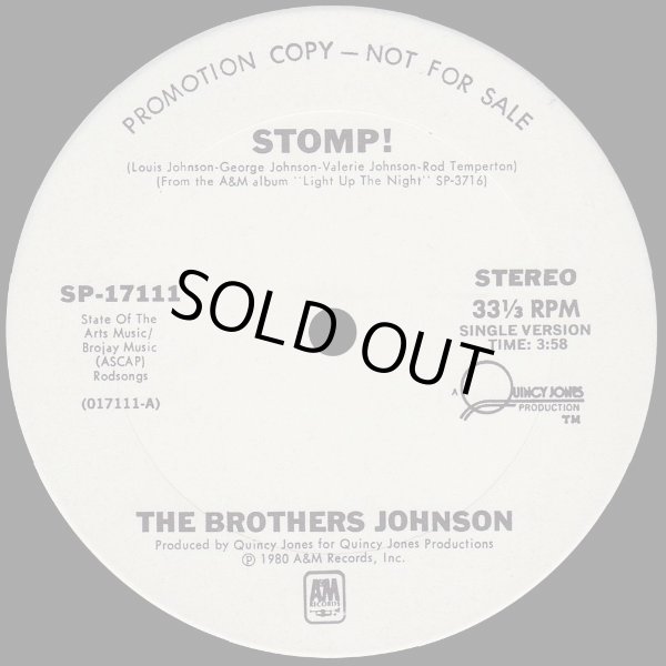 画像1: The Brothers Johnson - Stomp！ 12" 