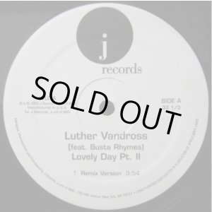 画像: Luther Vandross Feat Busta Rhymes - Lovely Day  12"