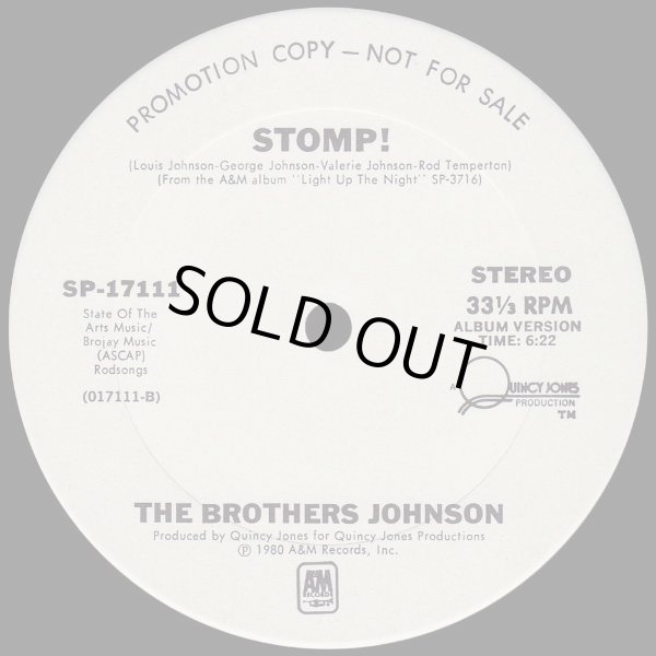 画像2: The Brothers Johnson - Stomp！ 12" 