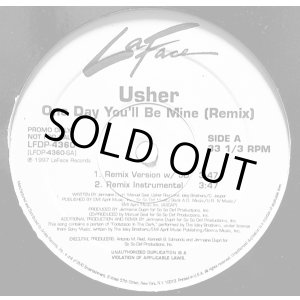 画像: Usher - One Day You'll Be Mine (Remix)  12"
