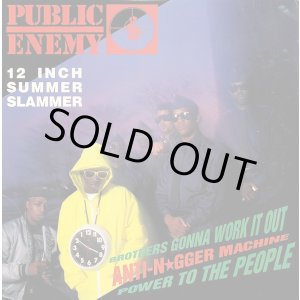 画像: Public Enemy - Brothers Gonna Work It Out/Power To The People/Anti-Nigger Machine 12"