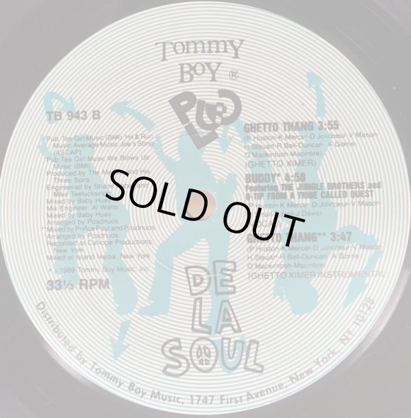 画像2: De La Soul - Buddy/Ghetto Thang  12"