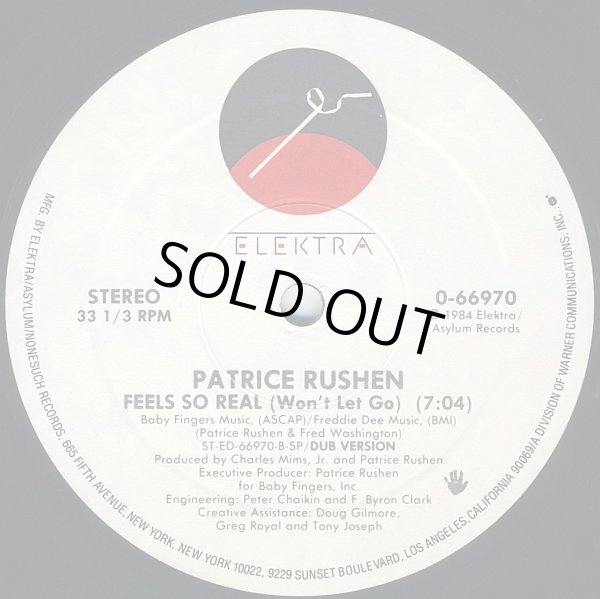 画像2: Patrice Rushen - Feels So Real (Won't Let Go)　12"