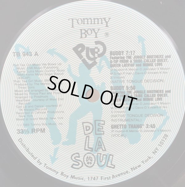 画像1: De La Soul - Buddy/Ghetto Thang  12"