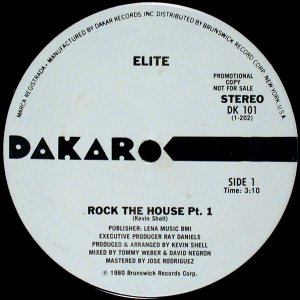 画像: Elite - Rock The House  12"