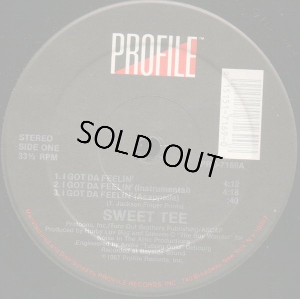 画像1: Sweet Tee - I Got Da Feelin'/It's Like That Y'all  12"