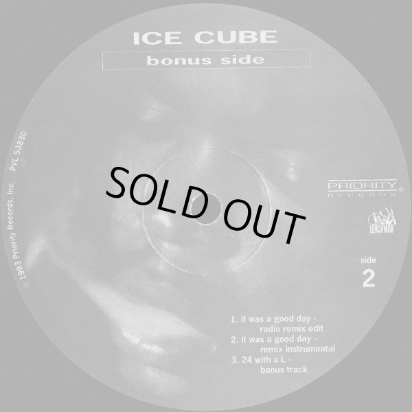 画像2: Ice Cube - Check Yo Self/It Was A Good Day/24 With A L  12"