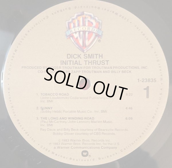 画像2: Dick Smith - Initial Thrust  LP