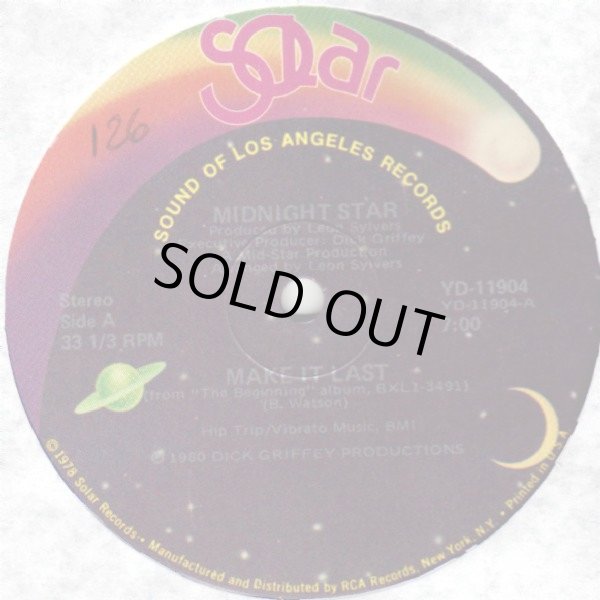 画像1: Midnight Star - Make It Last/Follow The Path  12"