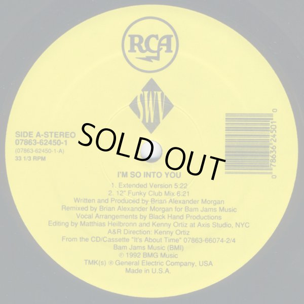 画像2: SWV - I'm So Into You  12"