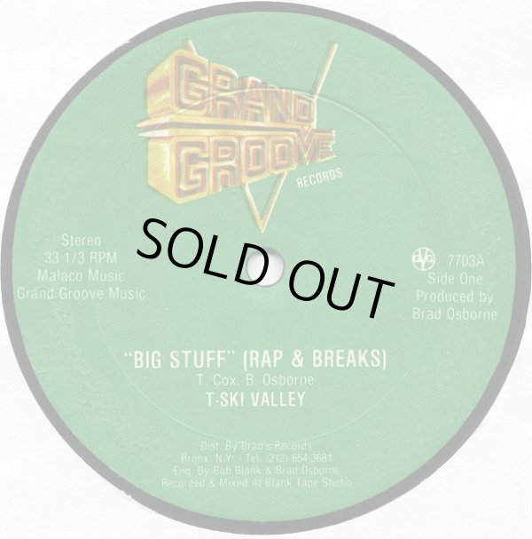 画像1: T-Ski Valley - Big Stuff  12"