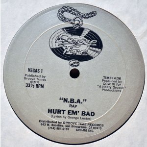画像: Hurt Em' Bad - N.B.A. Rap + N.B.A. Rap Remix (Doubled!) 12"X2