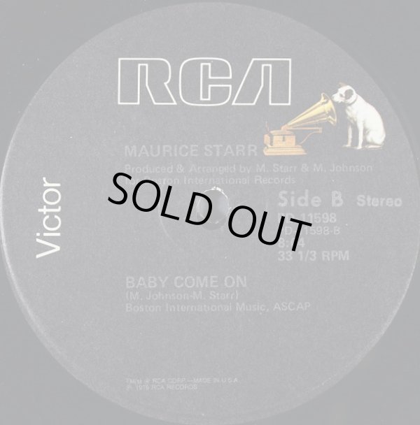 画像2: Maurice Starr - Bout Time I Funk U/Baby Come On  12" 