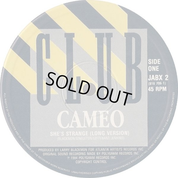 画像2: Cameo - She's Strange (Long Vers)/Groove With You/Love You Anyway  EP