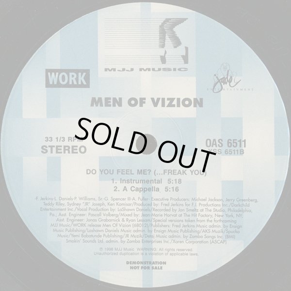 画像2: Men Of Vision - Do You Feel Me ?  12"