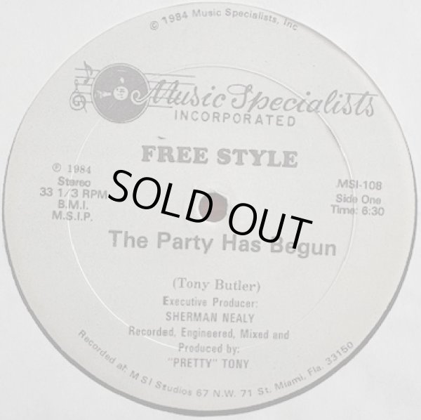 画像1: Free Style (Freestyle) - The Party Has Begun  12"