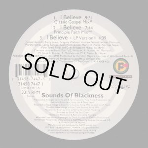 画像: Sounds Of Blackness - I Believe 12"