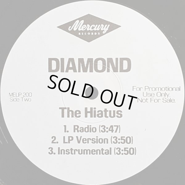 画像2: Diamond feat:Cru - The Hiatus (Remix)/The Hiatus  12"