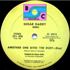 画像: Sugar Daddy - Another One Bites The Dust  12"