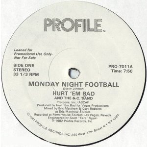 画像: Hurt 'Em Bad And The S.C. Band - Monday Night Football 12"