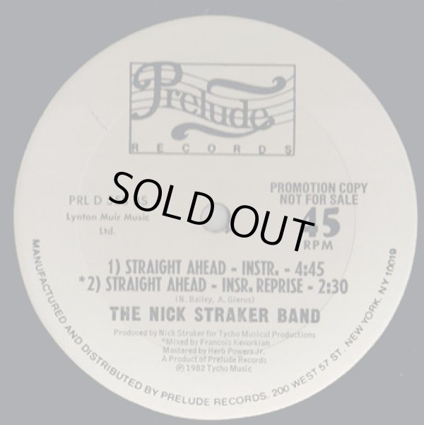 画像2: The Nick Straker Band - Straight Ahead  12"