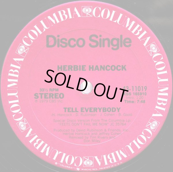 画像1: Herbie Hancock - Tell Everybody/Honey From The Jar  12"