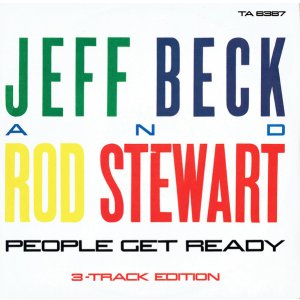 画像: Jeff Beck - People Get Ready (with Rod Stewart)/Back On The Street/You Know, We Know 12"