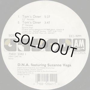 画像: D.N.A.Featuring Suzanne Vega - Tom's Diner  12"