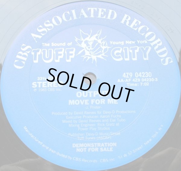 画像1: Output - Move For Me  12"
