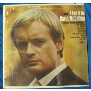 画像: David McCallum - Music - A Part Of Me LP